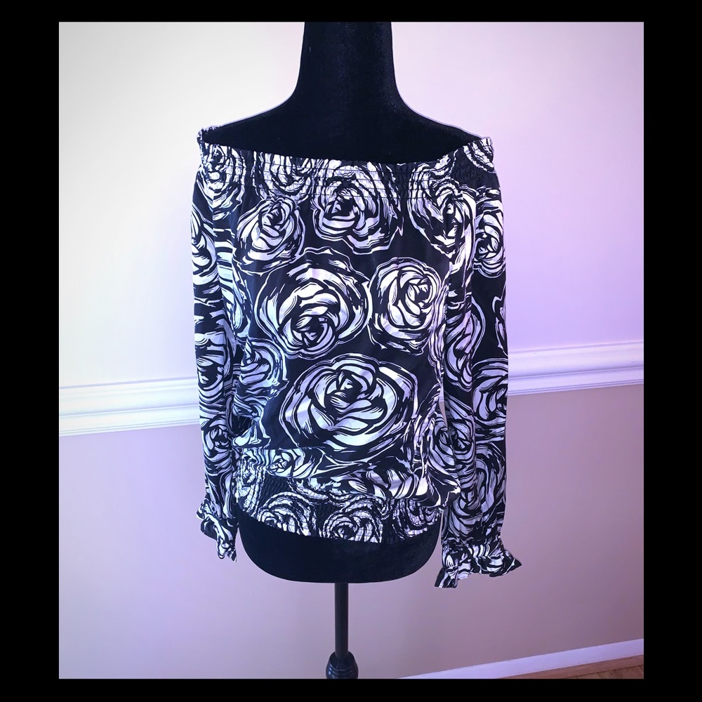 WHBM off-the-shoulder top-size medium